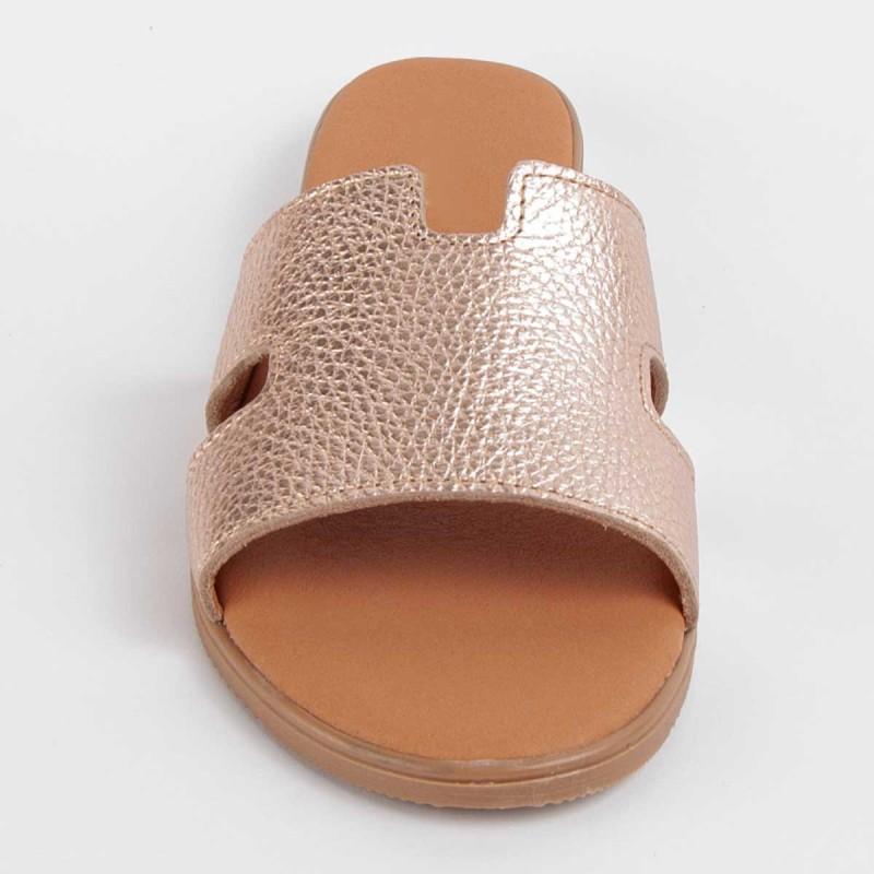 Women's Leather Sandal. Purapiel Hacca2 102712