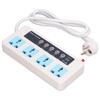 Smart Power Strip Corrosion Resistant Good Electrical Conductivity Remote Control Power Strip  90?