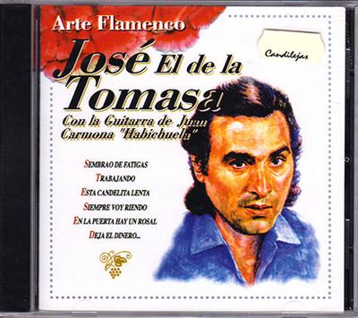 CD JOSÉ EL DE LA TOMASA CON LA GUITARR - Arte Flamenco 37169 Divucsa 2005 Spain Children's Used