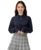 POLO RALPH LAUREN Custom Slim Fit Long Sleeve Mesh Polo - Blue
