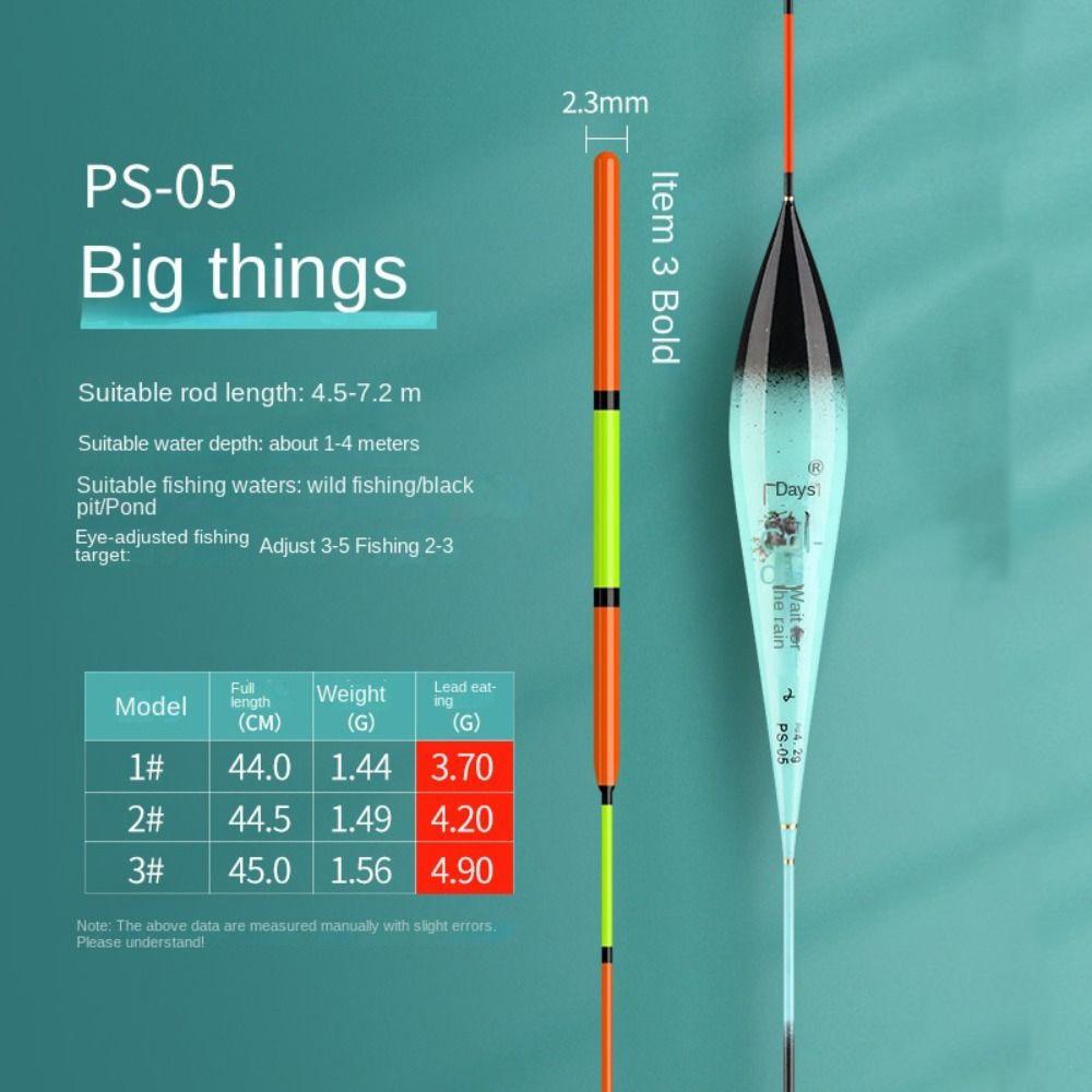 

Композитный нано-рыболовный поплавок с большой плавучестью, рыболовный поплавок, вертикальный буй на мелководье 05