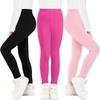 Leggings da Yoga a Colore Unito per Bambine 3-13 Anni