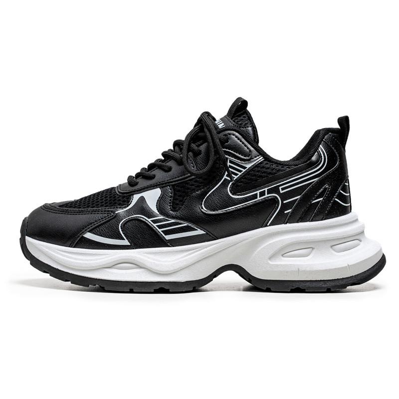 Chunky Sneakers Summer New Breathable Lightweight Casual Men'S Outdoor Anti Slip Running Shoes Fashion Student Speed Sports Shoe