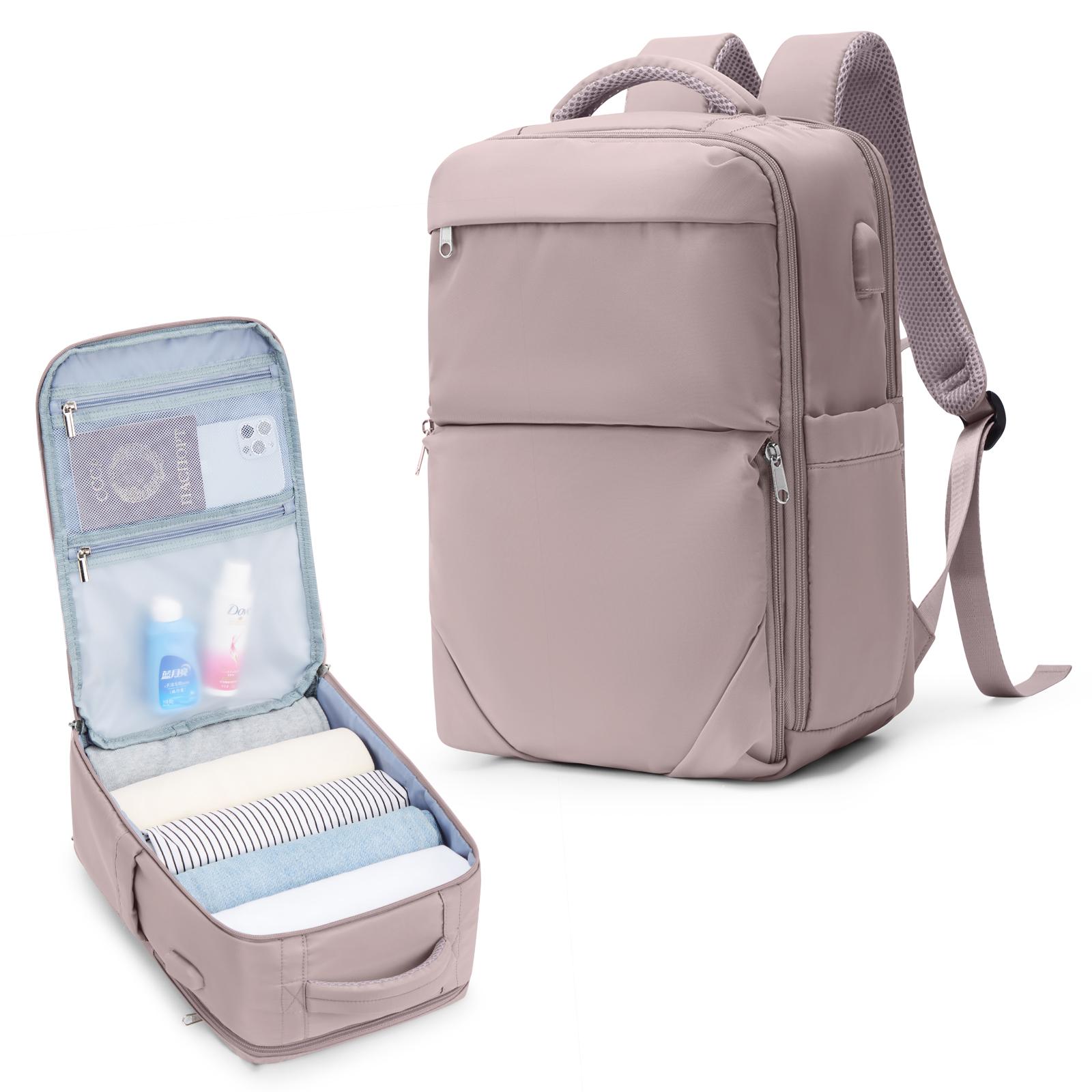 

Дорожный рюкзак для ноутбука, Рюкзак для мужчины, Рюкзак большой вместимости Ryanair 40X20X25, Женский ручной рюкзак, Студенческая сумка для компьютера Small розовый