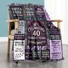 Birthday Celebration Home Customize Your Name Home Blanketss Comfortable Soft Lightweight Allseason Multipurpose Customize Your Name Home Blankets For