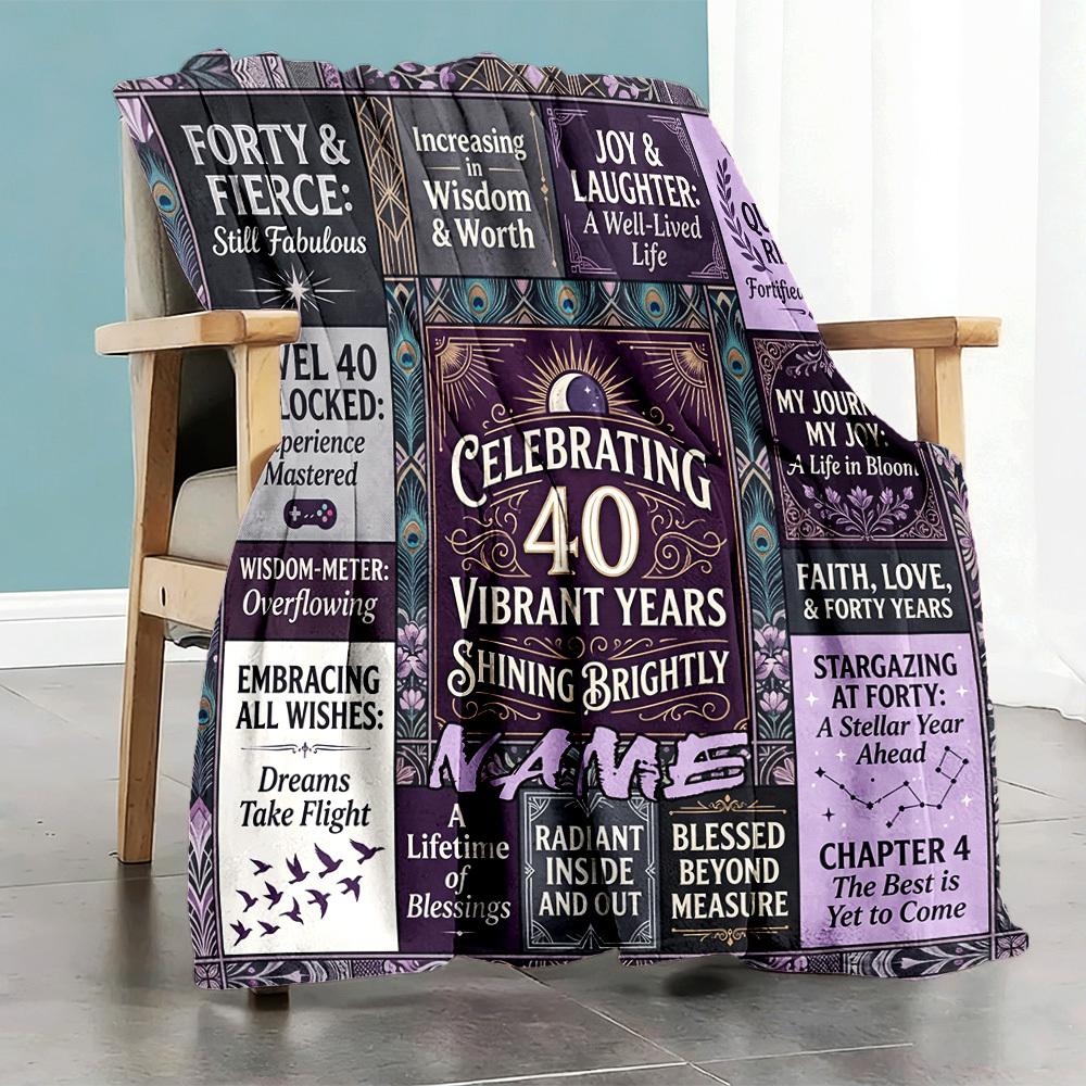 Birthday Celebration Home Customize Your Name Home Blanketss Comfortable Soft Lightweight Allseason Multipurpose Customize Your Name Home Blankets For