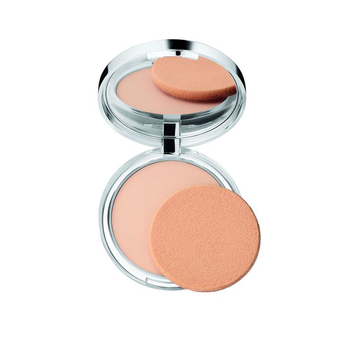 Poudre Compacte - Clinique - Superpoudre - 04 Miel Mat - 10g - Texture Légère Et Modulable