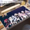HYBXAXC Large HD Printing Hololive Group Photo Mouse Mat Non-slip Rubber Mat Office Cute Anime Girl Lock Edge Mouse Pad Carpet