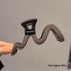 Großer französischer Retro-Klammer-Haarclip für elegante Damenfrisuren.