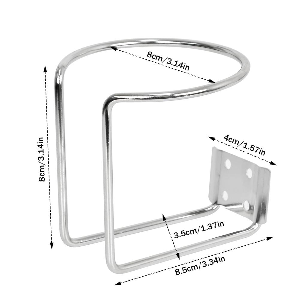 Metal Cup Holder Drink Holder Cup Holder for Car Bottle Cage Stainless Steel Cup