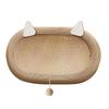 Cat Scratcher Scratching Pad Cute Play Comfortable Kitty Kitten Grinding Claw Rest Protect Furniture