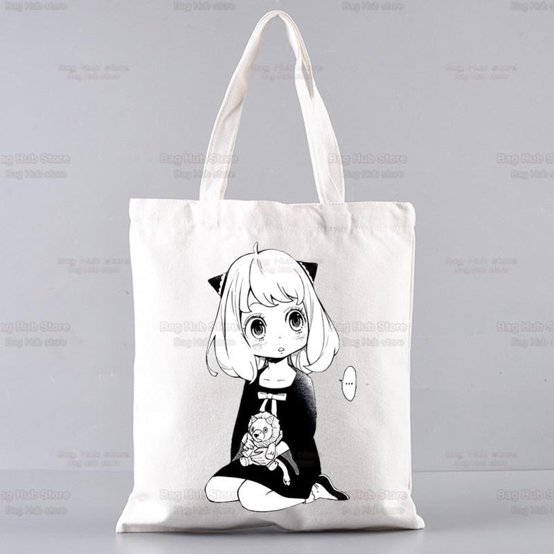Spy X Family Harajuku Canvas Tote Bag