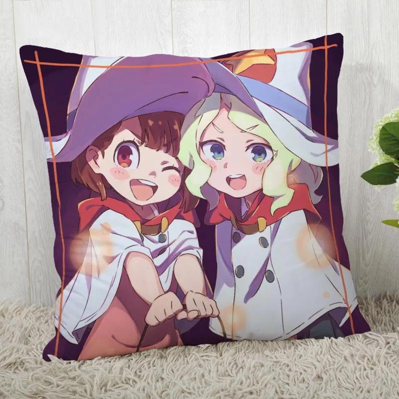 Little Witch Academia Pillow Cover Customize Pillowcase Modern Home Decorative Pillow Case For Living Room