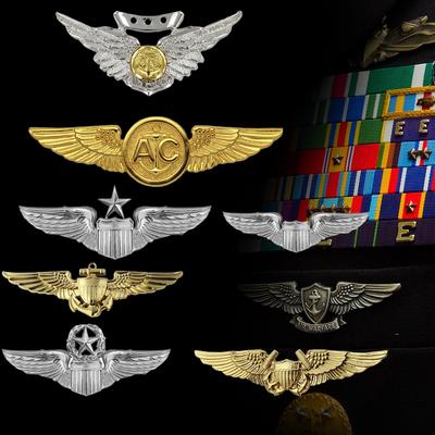 Luftfahrtpilotenabzeichen, Militärfan, Fallschirmabzeichen, Geschicklichkeitsabzeichen, Abzeichen, Brosche, Medaille, Mützenabzeichen