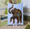 1PC Throw Fantasy Mushroom Flannel Blanket Forest Mushroom arts Bohemia style Soft thin Blankets for Home Car Camping Nap Picnic