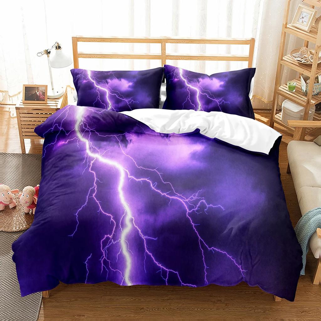 Lightning Soft Duvet Cover Set King Quen Single Sized Dimensions Polyester Warm Comforter Cover for Children Kids Tens Adult Peoples Beding Set