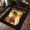 The Lord Of The Rings Carpet Office Decorative Carpet For Living Room Bedroom Door Mat Floor Rug Computer Chair Area Rug