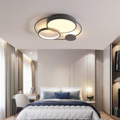 Moderné LED stropné svietidlo do spálne, pracovne, obývacej izby, domáce dekoratívne kruhové lusterové svetlo