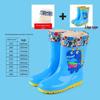 "Dinosaur Kids' Mid-Tube Rain Boots for Boys and Girls"