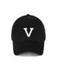 VERUTUM Vrt Initial Ball Cap Black V