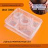 Disposable Multi-Compartment Lunch Box, Bento-Style Food-Grade Tray