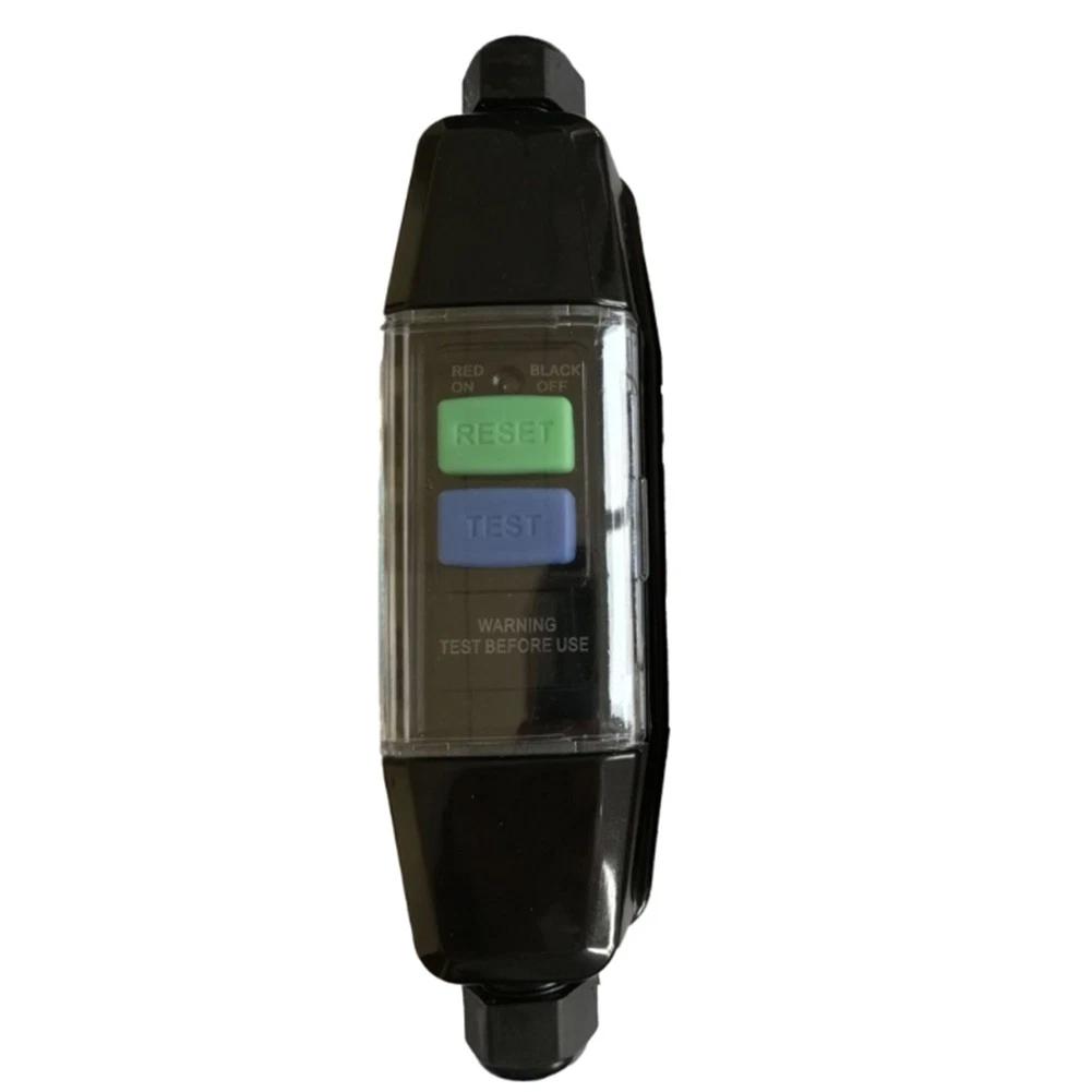 

Rewireable RCD Safety Protector,Used For Building Construction,Power Tools,Work in Damp Environment Electric Shock Protection