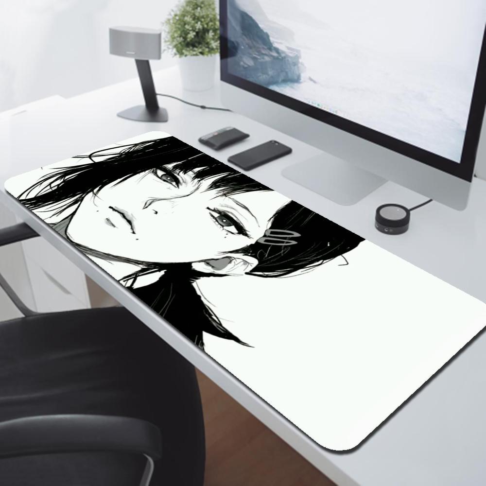 

Mouse Girl Pad Mouse Pad Desk Mouse Pad White Cute HD Desk Pad Extended Gaming Keyboard Anime Mats Large XXL Gamer Mouse pad 600x300x2mm