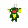 Big Teeth Fuggler Monster Plush Keychain Toy Cartoon Design Children Gift Use