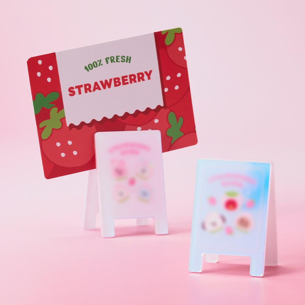 BT21 Erdbeerparty Überraschungspaket Acryl Mehrzweck-Clip (1 Stück)