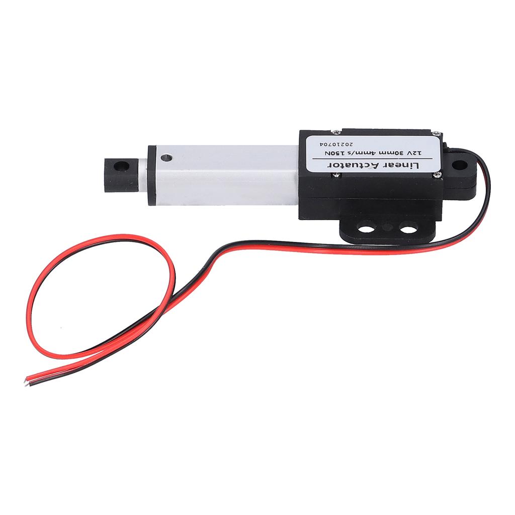 Linearantrieb DC 12 V 30 mm Hub Geräuscharm Kurzschlussschutz T-Typ Schraube Mini Electric