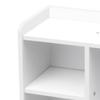 3Drawer Vertical Bedside Cabinet,Load Capacity 27.56 lbs,14.56" L x 11.81" W x 33.46" H,Tall Nightstand for Study or Bedroom Use