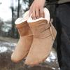 Outdoor leisure five-finger mountaineering snow boots autumn and winter women's velvet thickened warm cotton boots