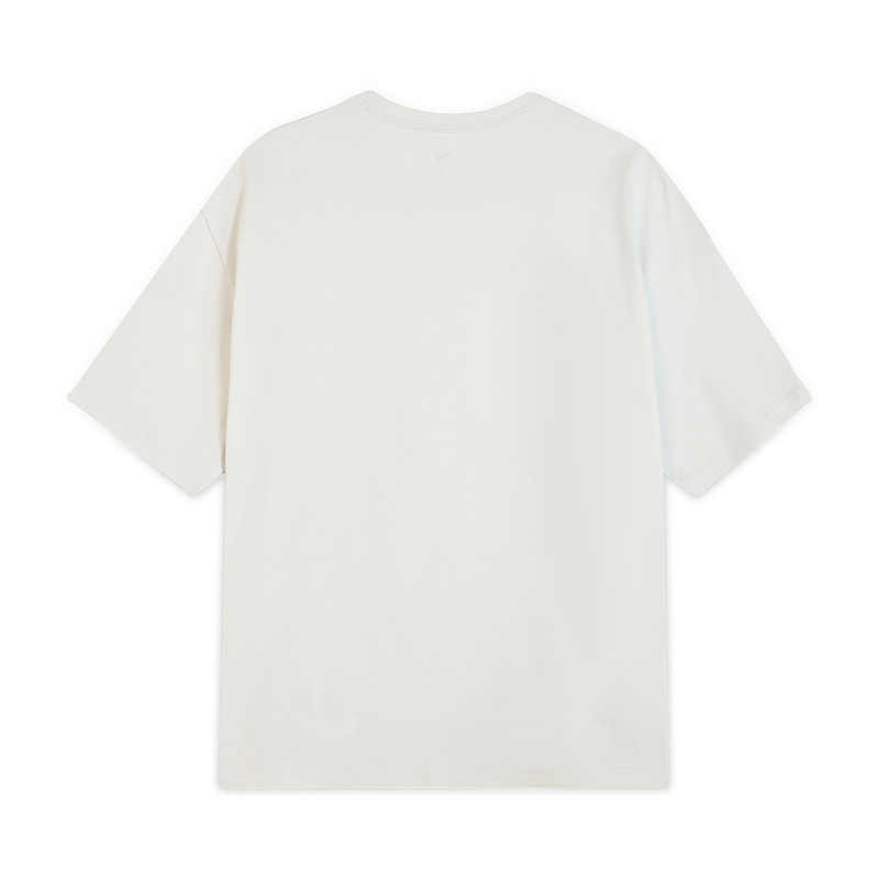 Puma Casual Sports Versatile Simple Short Sleeve T-Shirt Men Tops White 690645-72