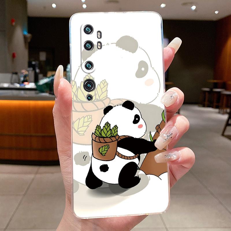 Phone Case For Xiaomi Mi cc9 Pro/Mi Note 10/Mi Note 10 Pro Butterfly Bow Protective Casing Transparent Soft Silicone TPU Cover
