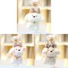 Plush Dog Toy With Keychain For Girls Gift And Bag Decorations