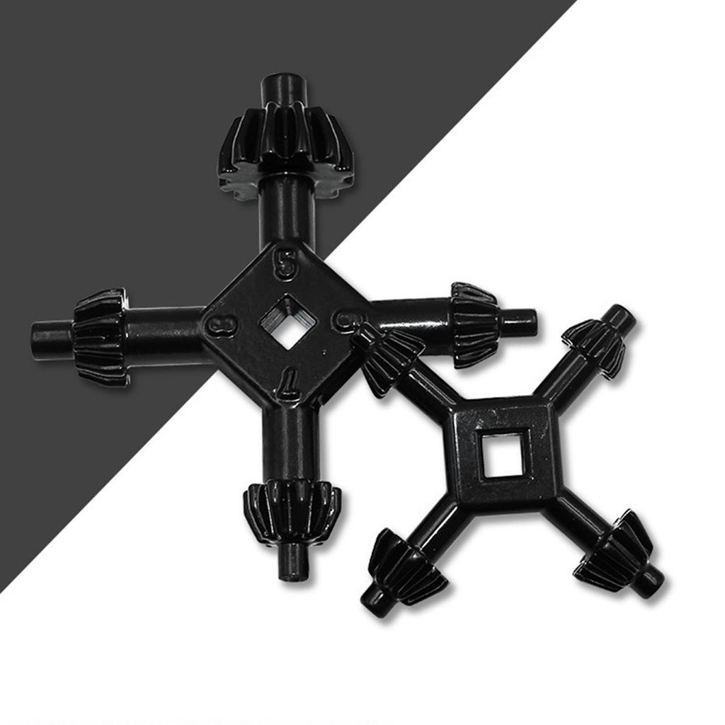 Multi function Drill Chuck Wrench 4 Sizes in 1 Key for Easy Drill Bit Replacement Suitable for Different Drilling Needs