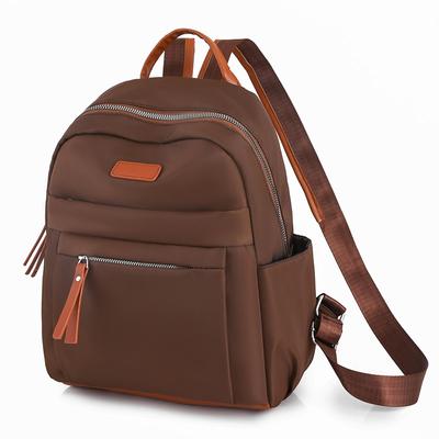 Fashion Backpack Women Luxury Multi Pocket School Bag Shoulder Knapsack Nylon Waterproof Small Travel Bagpack
