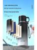 2025 Large Capacity Insulated Kettle with Tea Infuser – Unisex