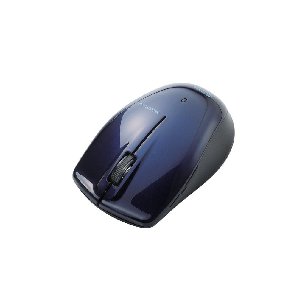 ELECOM Bluetooth 4.0 Mouse, BlueLED, 5 Buttons, Blue, M-BT11BBBU (2013 Model)