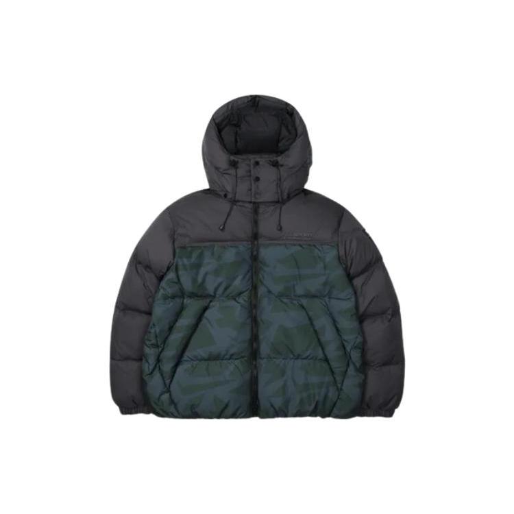 FILA Down Jackets Unisex Dark Olive Hooded Moderate FS2DJF4131X-DOV 105