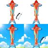 Koi Fish Triangular Kite With Glass Fiber Frame For Travel And Celebration Events