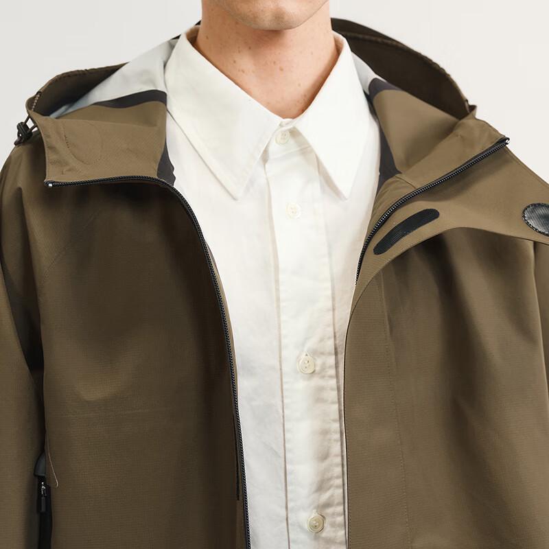 CROQUIS Men's 2025 Spring Hooded H-Fit Jacket