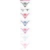Big-name Embroidered Transparent Thong Women's Sexy Embroidered Panties with Thin Straps To Seduce Hot Girls T-pants 2153