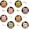 Reversible Secret Pouch Boba Plushie Bubble Tea Milk Plush Doll Soft Toy Stuffed