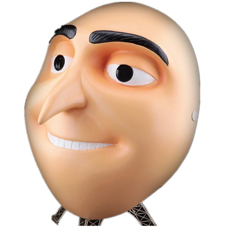 Unique Gru Mask For Halloween Parties And Cosplay Events Perfect For Costume Fun