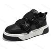 Fashion 2025 Spring New Men's Low Top Casual Shoes Thick Soled Breathable Sports Flat Shoes Fashion Trend Color Blocked Chunky sneakers
