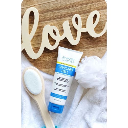 Advanced Clinicals Cracked Heel Cream for Dry, Rough Spots, Calluses by Advanced Clinicls