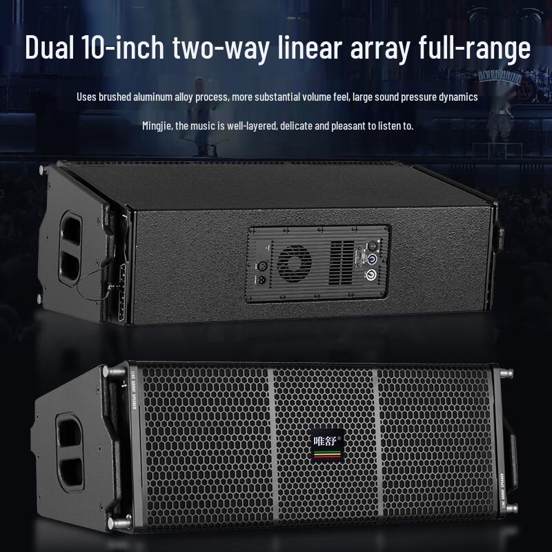 Weishu RCS206 Professional Dual 6-inch Line Array Speaker (CN Version)
