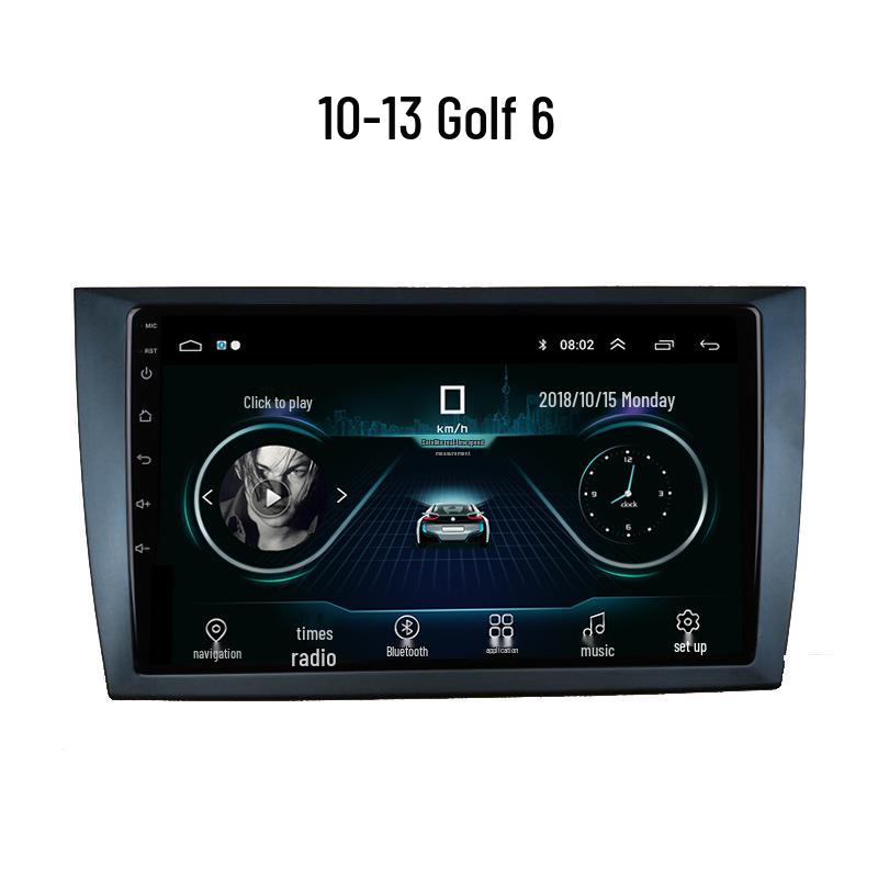 

Golf 6/7 Touran Android Smart Central Control с большим экраном и изображением заднего вида (2007-2021) WiFi 1+32GB