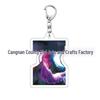 Kpop Demon Hunter Girl Group Keychain: Lumi, Zoe, Mira & Qin Yu Cute Acrylic Schoolbag Pendant